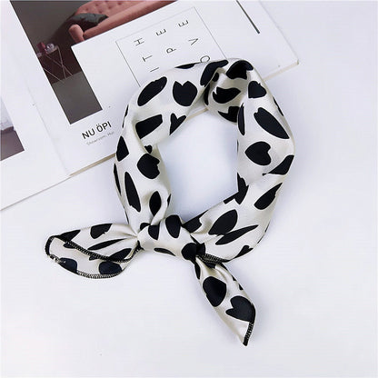 Women's Square Towel Silk Spring Korean Ornament Scarfs