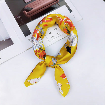 Women's Square Towel Silk Spring Korean Ornament Scarfs