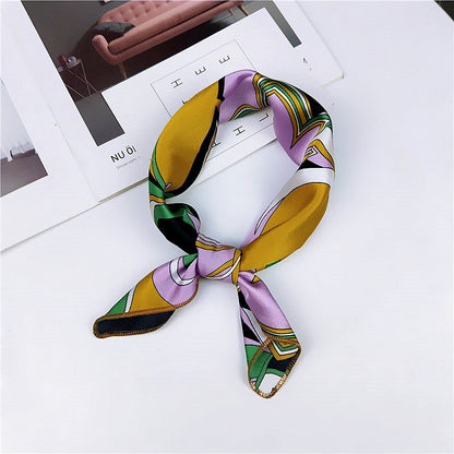 Women's Square Towel Silk Spring Korean Ornament Scarfs