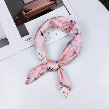 Women's Square Towel Silk Spring Korean Ornament Scarfs