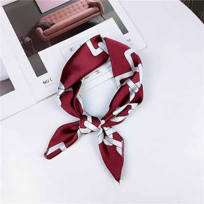 Women's Square Towel Silk Spring Korean Ornament Scarfs