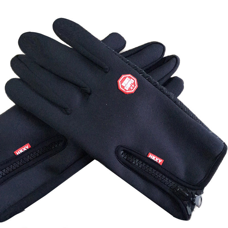 Women's & Men's Ski Touch Screen Riding Fleece Outdoor Keep Gloves