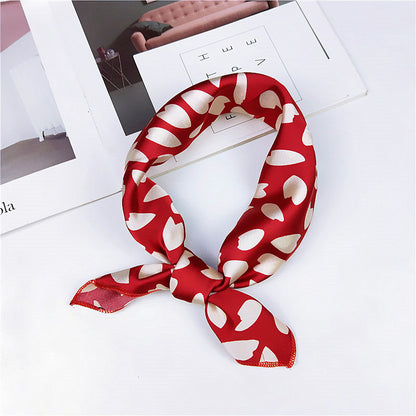 Women's Square Towel Silk Spring Korean Ornament Scarfs