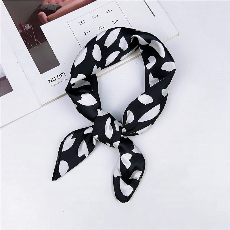 Women's Square Towel Silk Spring Korean Ornament Scarfs