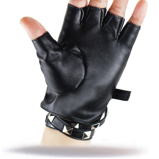 Women's Cool Punk Nightclub Performance Pole Dance Gloves