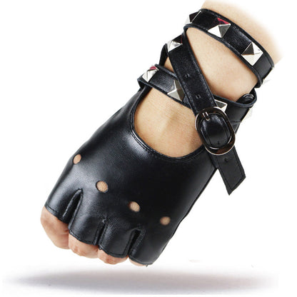 Women's Cool Punk Nightclub Performance Pole Dance Gloves