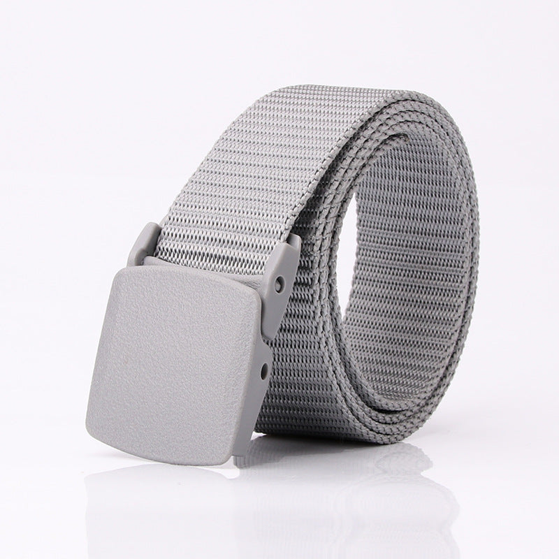 Canvas Plastic Buckle Nylon Lightweight Outdoor Belts