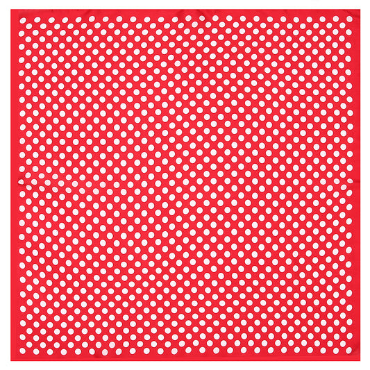 Women's Korean Style Small Clear Dot Polka Scarfs