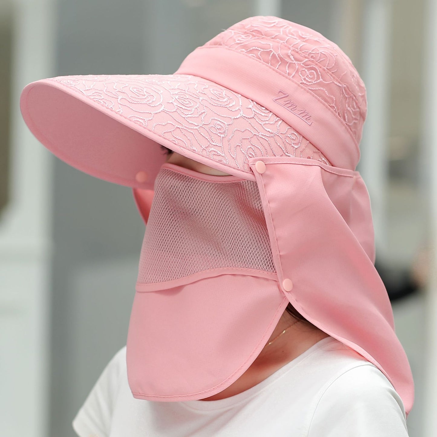 Female Summer Korean Uv Protection Electric Car Hats & Caps