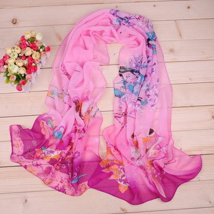 Women's Drying Gauze Kerchief Summer Spring Long Scarfs