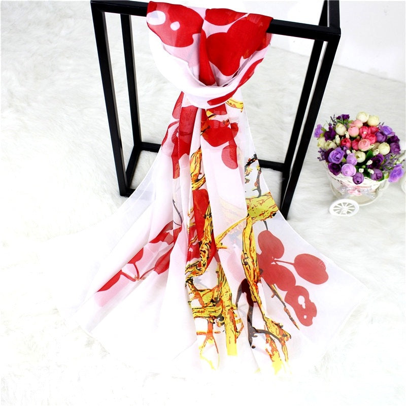 Women's Drying Gauze Kerchief Summer Spring Long Scarfs