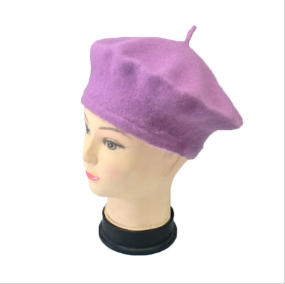 Children's Korean Style Beret Woolen Hat Billycock Kids' Headwear