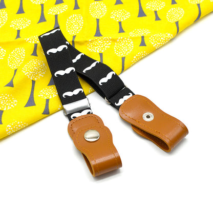 Children's Elastic Snap Button Kindergarten Drop-off Boys Belts