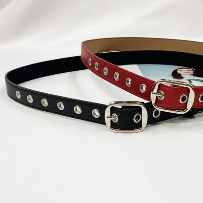 Women's Selling Hollow Rivet Super Hot Angular Belts