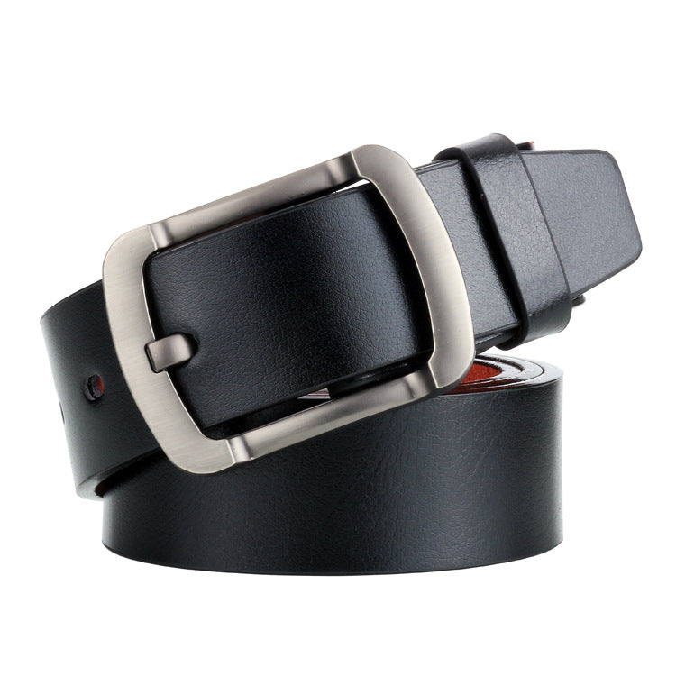 Men's Retro Buckle Pin Antique Leather Belts