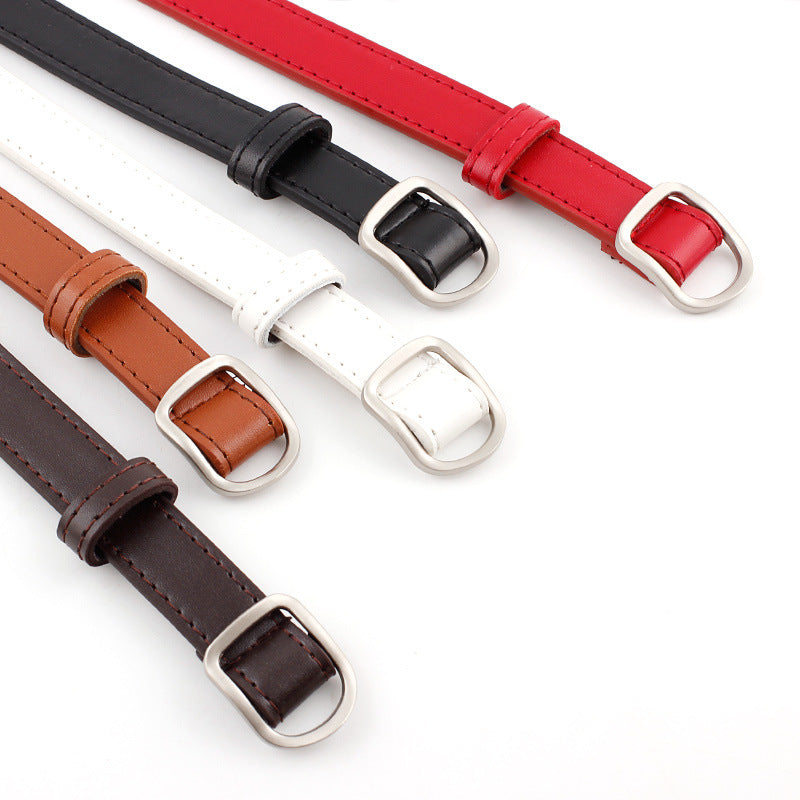 Style Simple Casual Fashion Decorative Smooth Belts