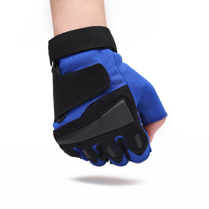 Men's Special Forces Outdoor Open Finger Fitness Gloves