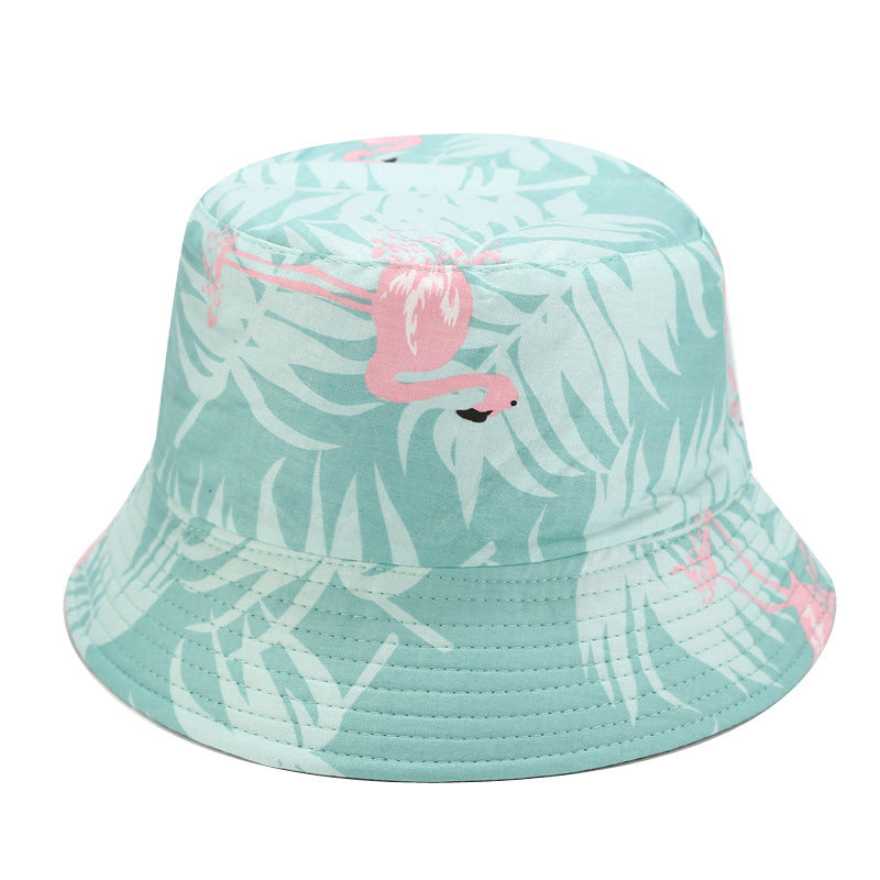 Women's Printed Double-sided Sun Summer Outdoor Travel Hats & Caps