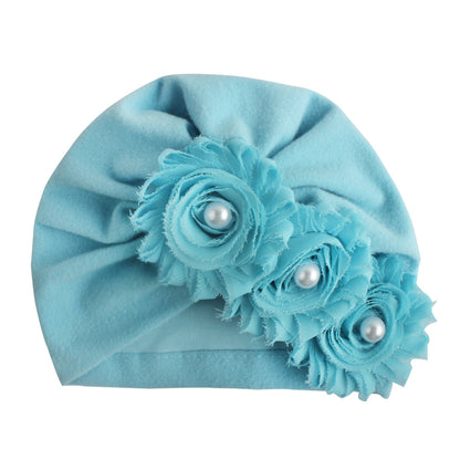 Toddler Supplies Solid Color Sunflower Sleeve Kids' Headwear