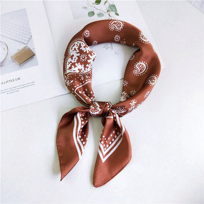 Women's Square Towel Summer Style Decorative Artistic Scarfs