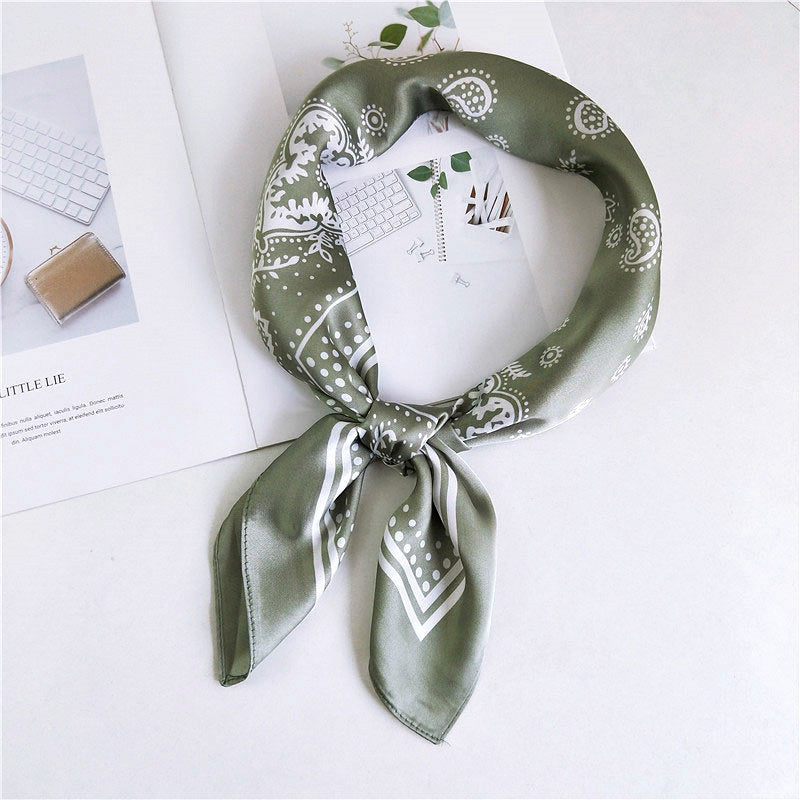 Women's Square Towel Summer Style Decorative Artistic Scarfs