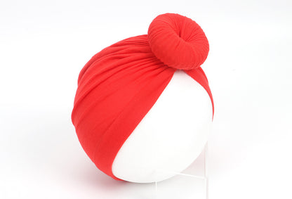 Children's Hat Pure Cotton Infant Knotted Sleeve Kids' Headwear