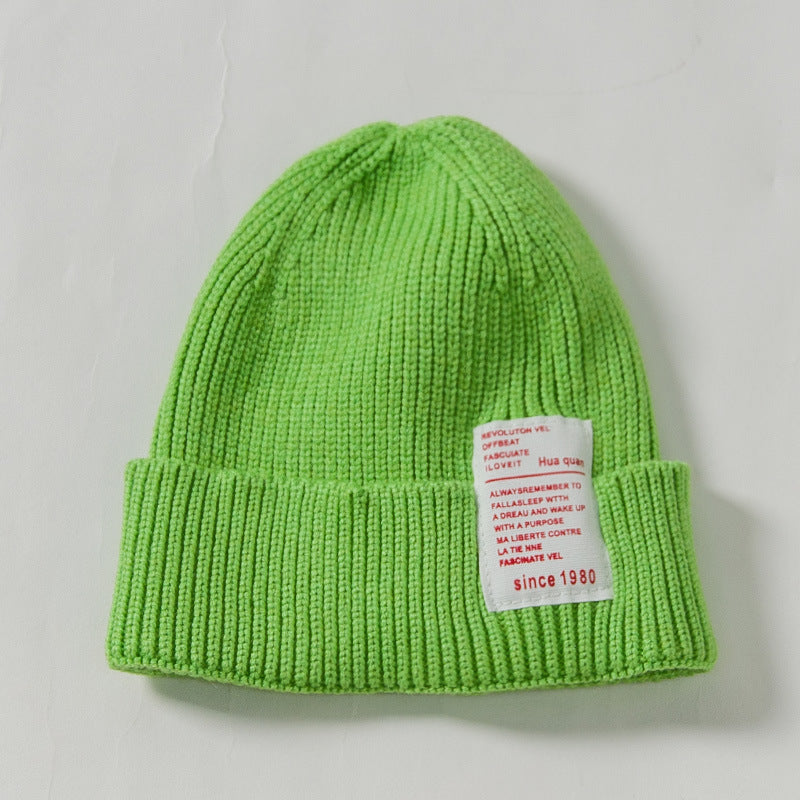 Women's & Men's Knitted Hat Fashion Korean Style Cute Kids' Headwear