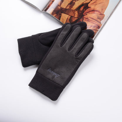 Outdoor Leisure Cycling Driving Warm Veet Gloves