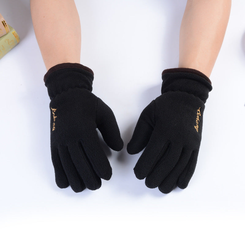 Women's & Men's Winter Polar Fleece Outdoor Keep Warm Gloves