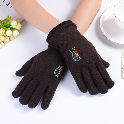 Women's & Men's Winter Polar Fleece Outdoor Keep Warm Gloves