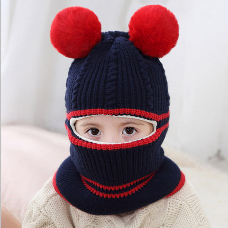 Thick Windproof Cold Woolen Years Old Kids' Headwear