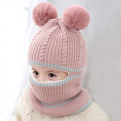 Thick Windproof Cold Woolen Years Old Kids' Headwear