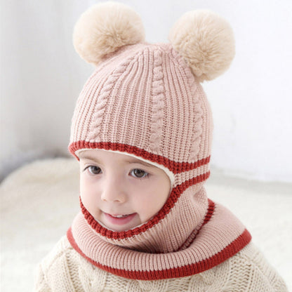 Thick Windproof Cold Woolen Years Old Kids' Headwear