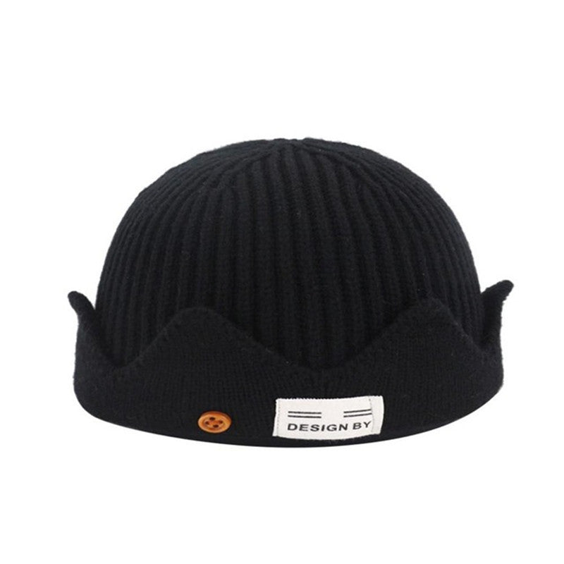 Women's & Men's Hat Wool Skullcap Thermal Head Cover Hats & Caps