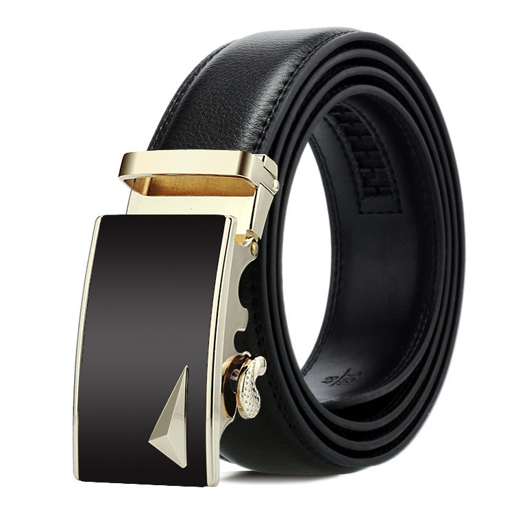 Men's Leather Casual Comfort Click Business Soft Belts