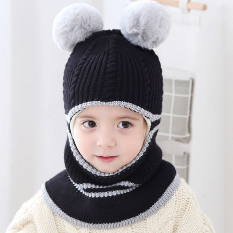 Thick Windproof Cold Woolen Years Old Kids' Headwear