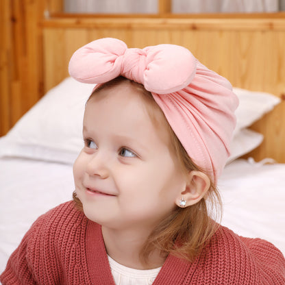 Hat Cotton Infant Indian Bow Tam-o'-shanter Kids' Headwear