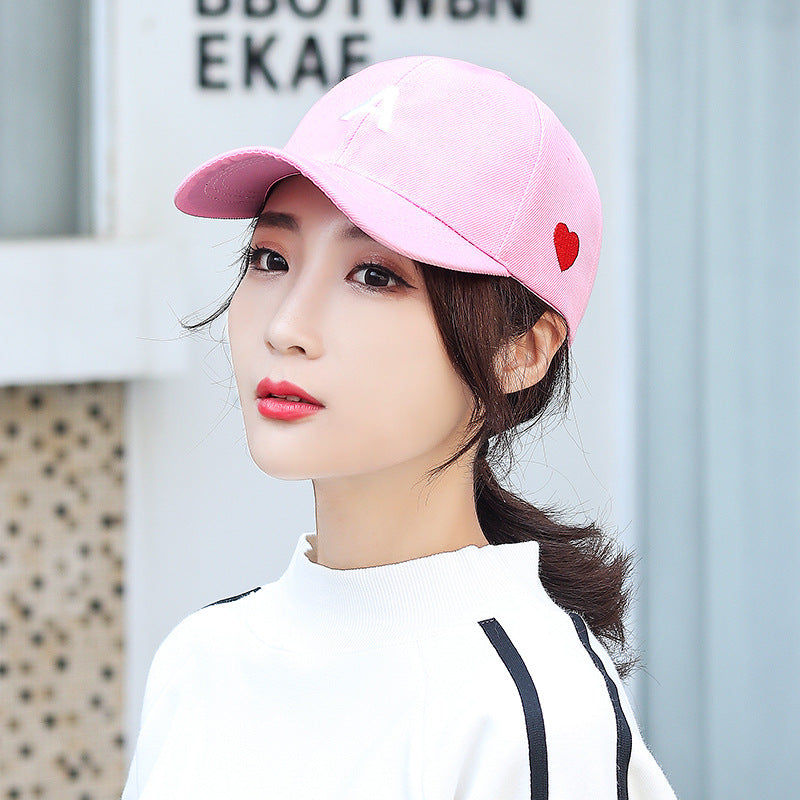 Hat Female Summer Korean Style Baseball Hipster Versatile Casual Hats & Caps