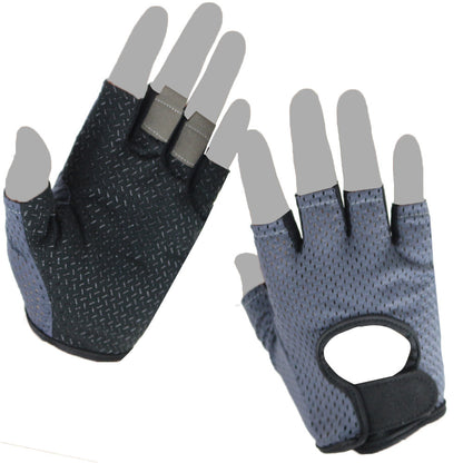 Women's Yoga Sports Equipment Training Leaky Hand Back Gloves