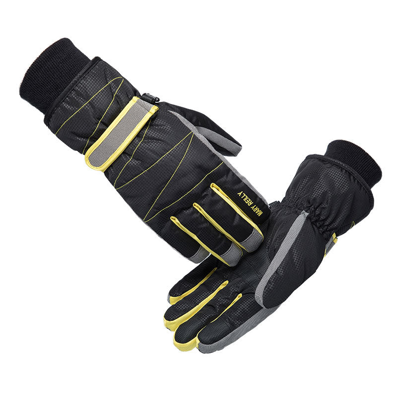 Women's & Men's Winter Touch Screen Waterproof Windproof Riding Gloves