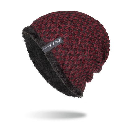 Men's Hat Korean Style Fashionable Knitted Woolen Hats & Caps