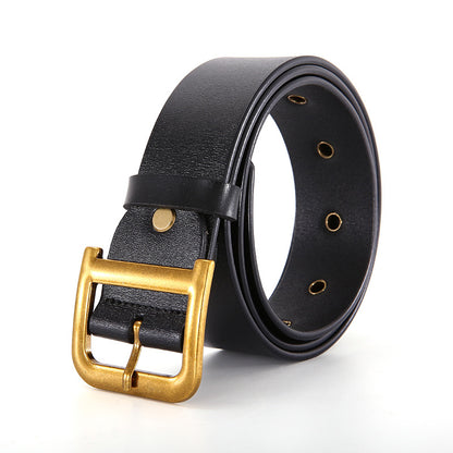 Women's Leather Match With Coat Wide Waist Seal Outer Wear Belts