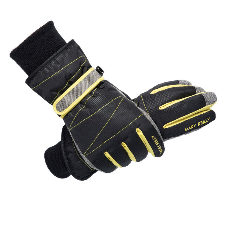 Women's & Men's Winter Touch Screen Waterproof Windproof Riding Gloves