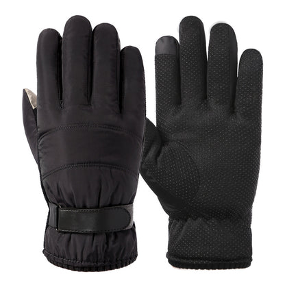 Women's & Men's Winter Touch Screen Waterproof Windproof Riding Gloves