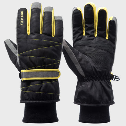 Women's & Men's Winter Touch Screen Waterproof Windproof Riding Gloves