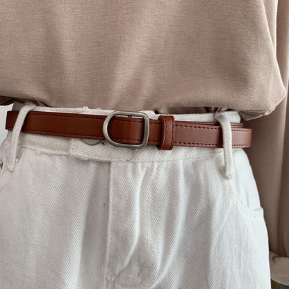 Women's & Men's Vintage Pants Adjustable With Jeans Wind Belts