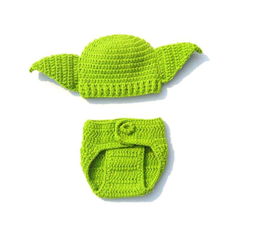 Handmade Green Woven Star Wars Master Kids' Headwear