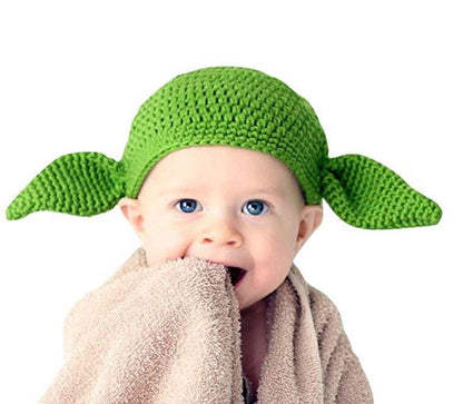 Handmade Green Woven Star Wars Master Kids' Headwear