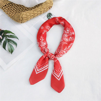 Women's Square Towel Summer Style Decorative Artistic Scarfs