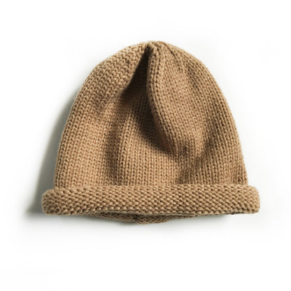 Women's Knitted Woolen Spring Korean Style Solid Hats & Caps